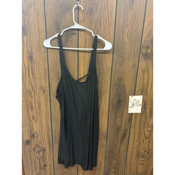 Secret Treasures Ladies 3X Black Nightgown Recycled Polyester & Spandex Comforta - Picture 1 of 3